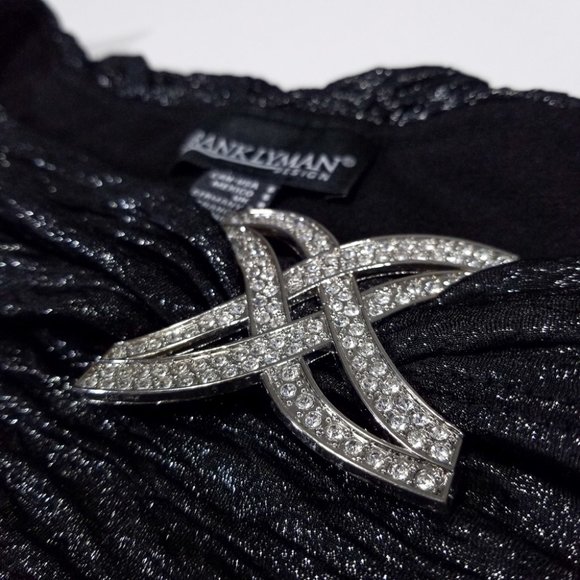 Frank Lyman 3/4-Sleeve Fancy & Cozy Shimmery Top - Picture 4 of 14